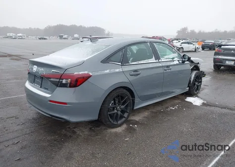 2026 Honda Civic Hybrid Sport/Sport Touring z USA, uszkodzony, nr VIN 2HGFE4F81TH305234